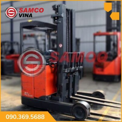 Xe nâng điện đứng lái Linde 2 tấn – 5.2m