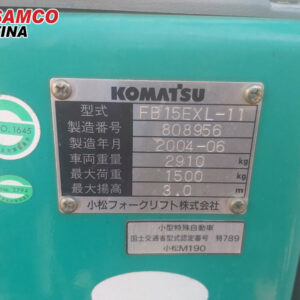 thông số xe nâng điện 1.5 tấn