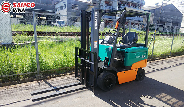 xe nâng điện komatsu 1.5 tấn FB15EXL