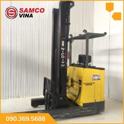Xe nâng điện đứng lái cũ Nichiyu 1.5 tấn