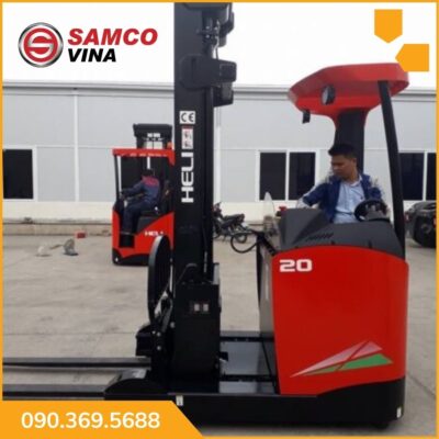 Xe nâng điện đứng lái cũ Reach Truck 1.5 tấn