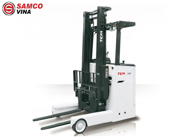 Xe nâng điện đứng lái vận hành mạnh mẽ