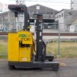 Xe nâng điện Komatsu 2 tấn đứng lái (cũ)