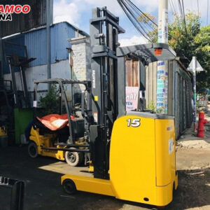 giá xe nâng điện đứng lái komatsu 1.5 tấn