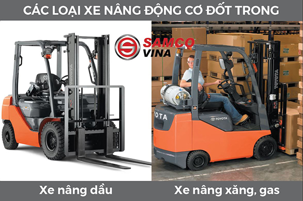 Các loại xe nâng động cơ đốt trong