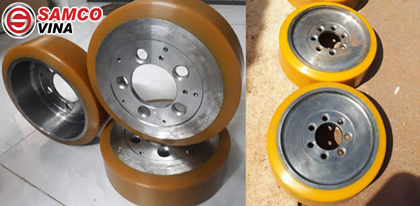 cấu tạo bánh xe nâng điện