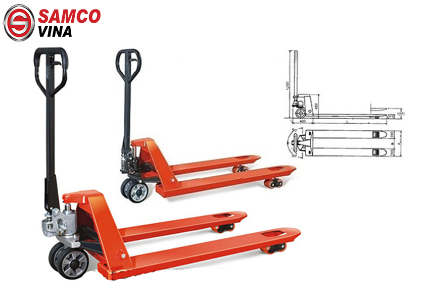 Xe nâng tay 3 tấn HPT30M giá rẻ - Ảnh 2