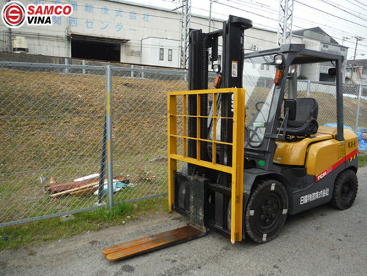 ứng dụng xe nâng tcm 3 tấn