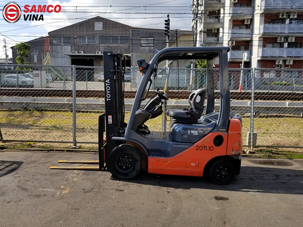 ưu điểm xe nâng dầu toyota 1.5 tấn 8FD15