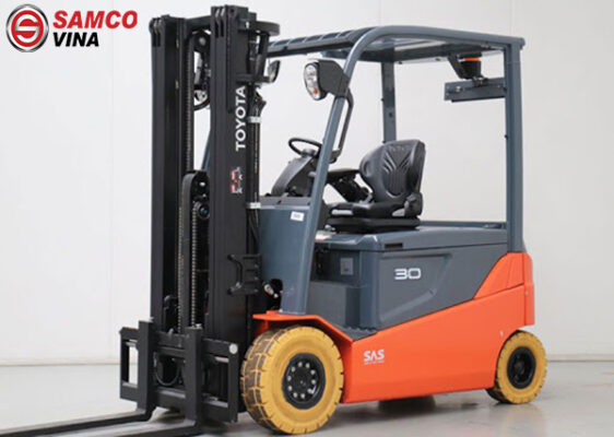 Giá xe nâng điện 3 tấn Toyota phù hợp với các doanh nghiệp vừa và nhỏ