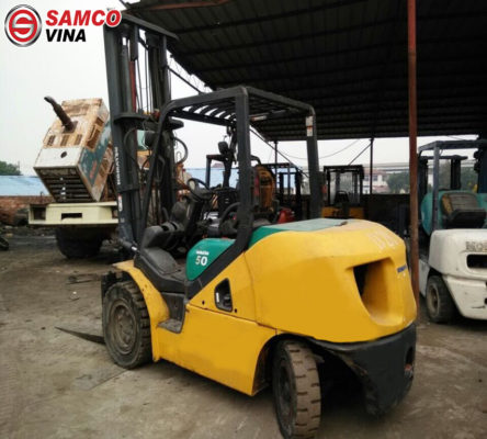 xe nâng dầu komatsu 5 tấn cũ