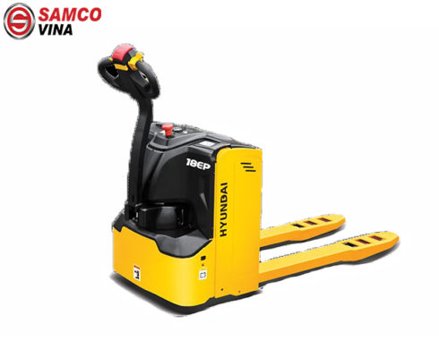 xe nâng tay điện đi bộ hyundai