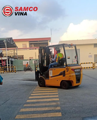 nguyên lý hoạt động của xe nâng