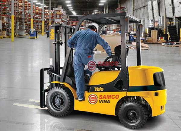 Xe nâng dầu Yale 15-35MX - Ảnh 4