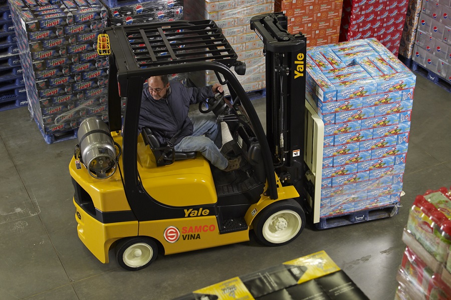 Xe nâng gas Yale GC 050LX - Ảnh 3