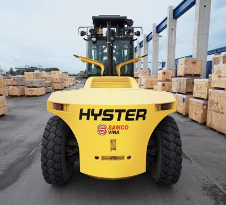 Xe nâng dầu Hyster 25 tấn