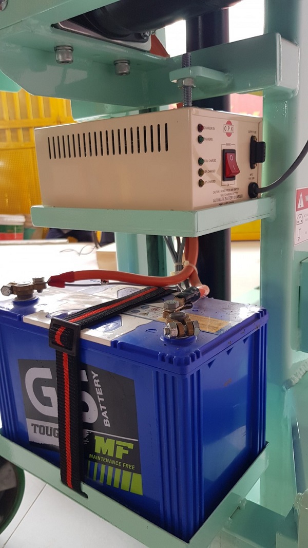 Xe nâng bán tự động OPK SD1000-25 - Ảnh 2