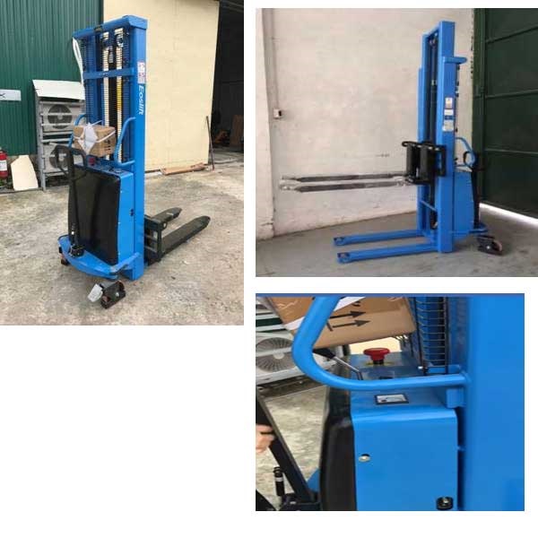 Xe nâng bán tự động 1.5 tấn CTD1530 cao 3m - Ảnh 2