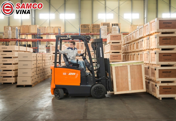 nguyên tắc vận hành dừng đỗ xe nâng an toàn