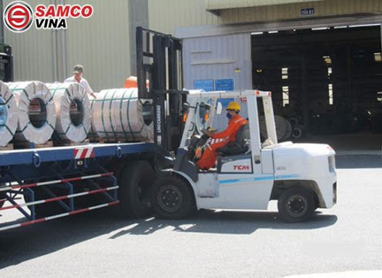 ưu điểm xe nâng dầu TCM FDT9