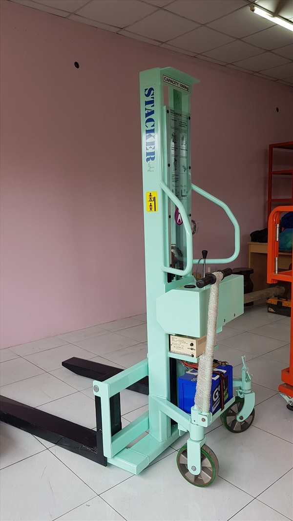 Xe nâng bán tự động OPK SD1000-16 - Ảnh 2