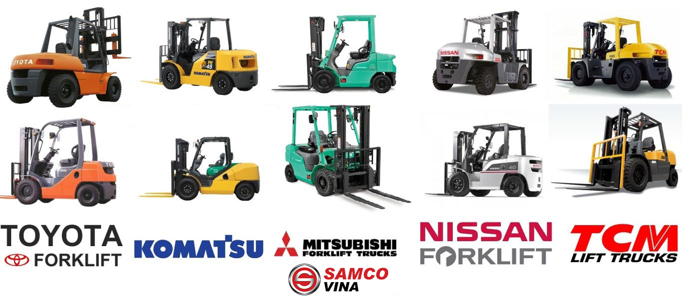 Top thương hiệu xe nâng chất lượng nhất năm 2024