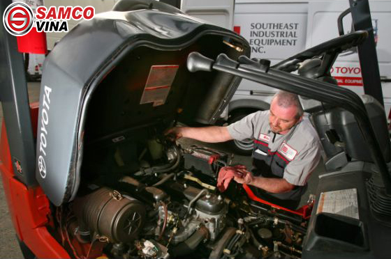 cách sửa xe nâng đề không nổ