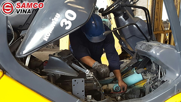 hướng dẫn sửa xe nâng điện