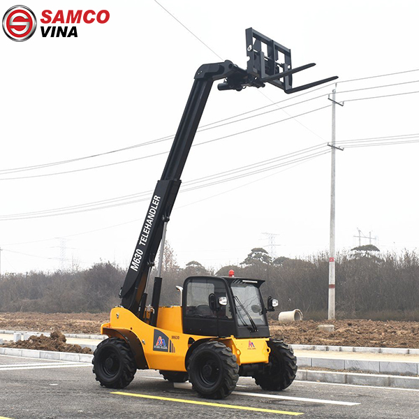 kinh nghiệm mua xe nâng người telehandler