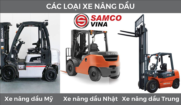 Xe nâng dầu nước nào tốt nhất