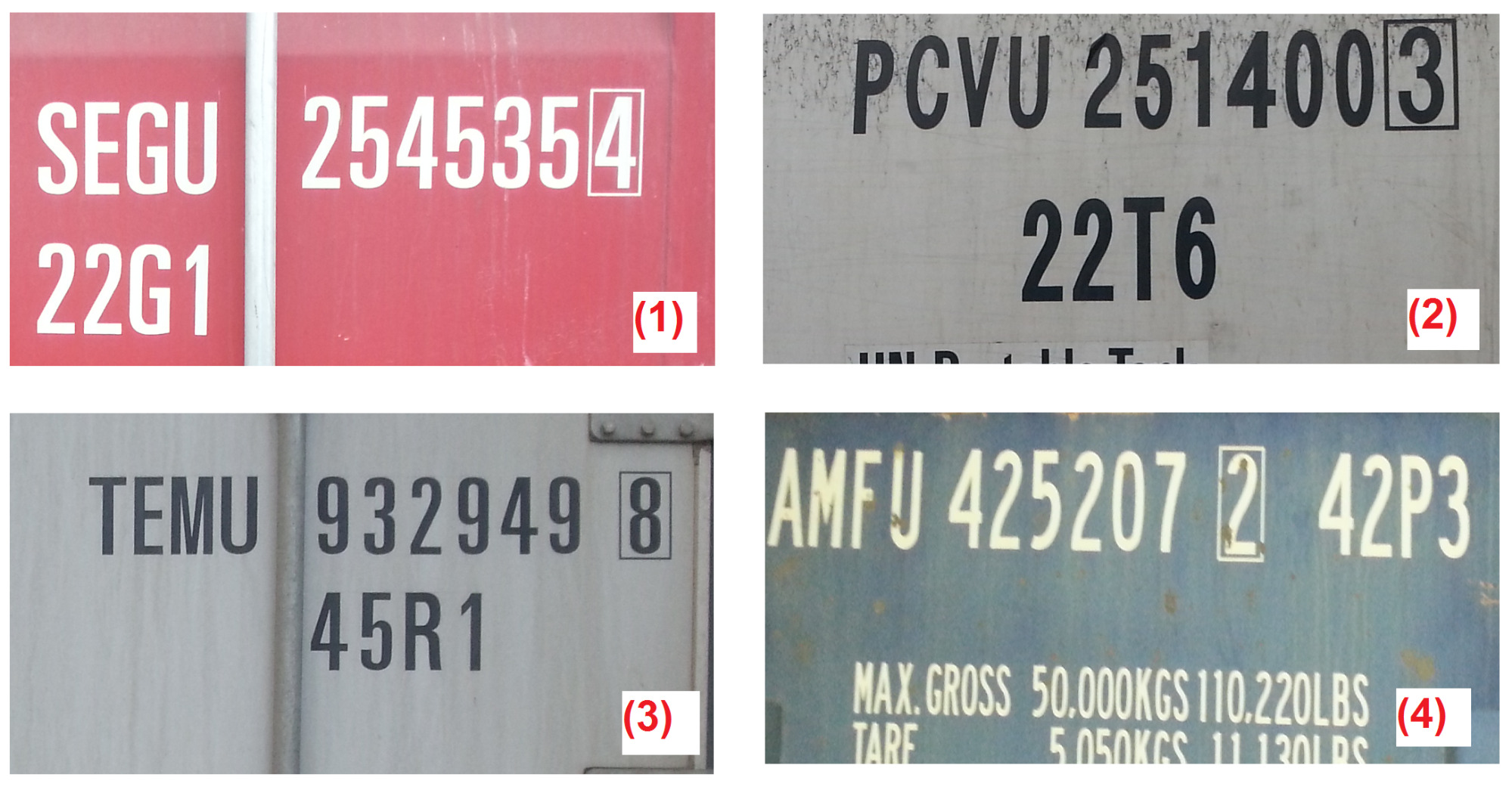 kiểm tra số container