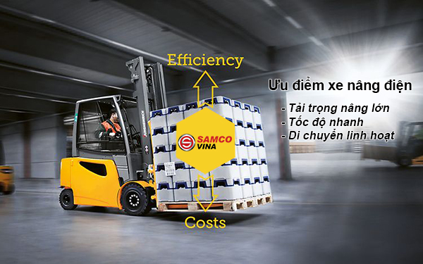 Xe nâng dầu tải trọng cao