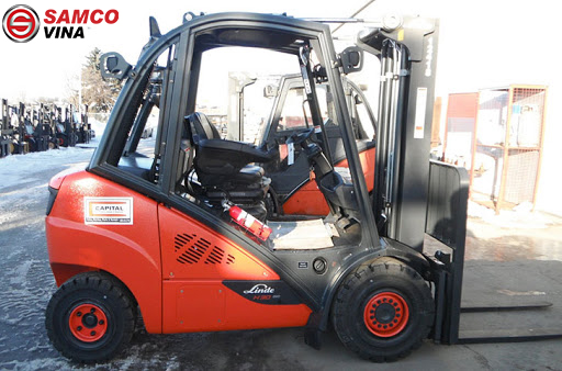 xe nâng linde động cơ diesel