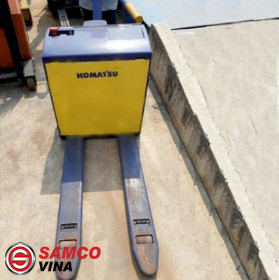 xe nâng tay điện cũ