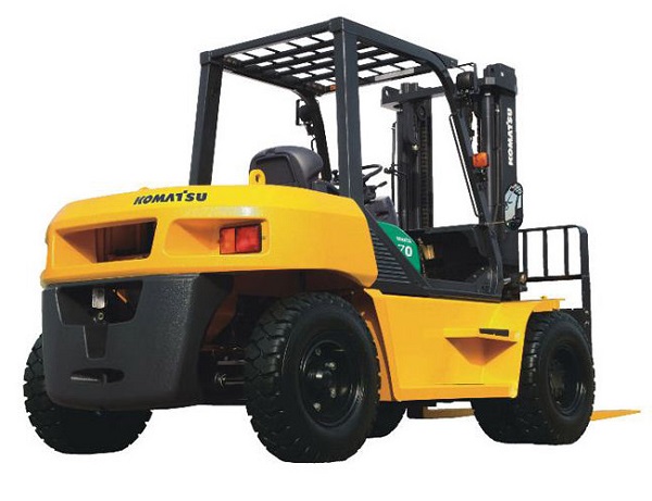 Xe nâng 7 tấn Komatsu sử dụng động cơ hoạt động bền bỉ