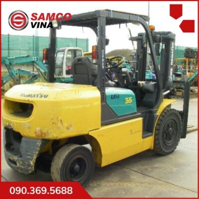 Xe nâng dầu cũ 3.5 tấn Komatsu, Toyota, Hangcha