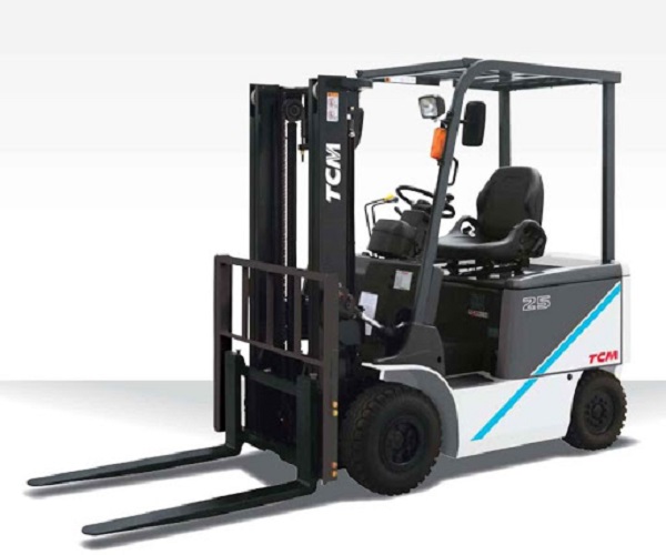 Xe nâng điện TCM FB-VIII 4 bánh mạnh mẽ
