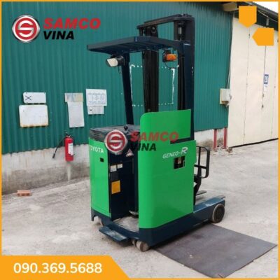 Xe nâng điện đứng lái cũ Toyota 1.5 tấn 7FBR15