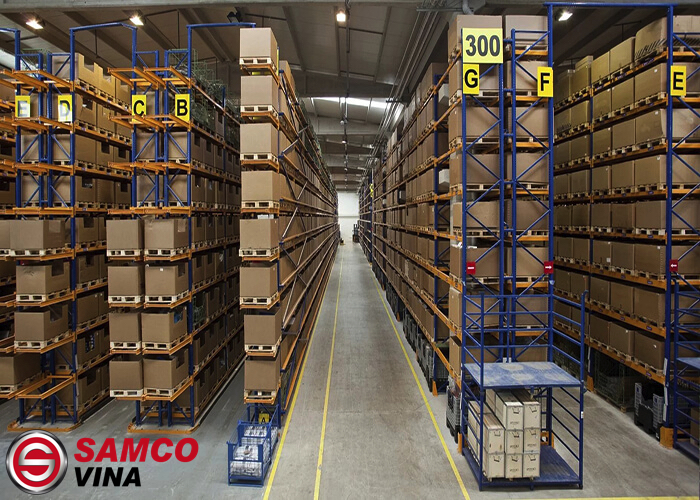 cách sắp xếp kho hàng theo chủng loại