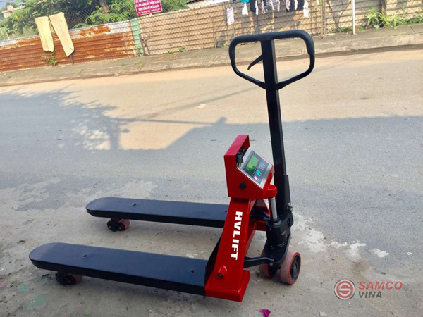 Thiết kế của xe nâng cân điện tử