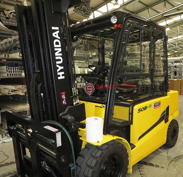 Xe nâng điện Hyundai thân thiện môi trường