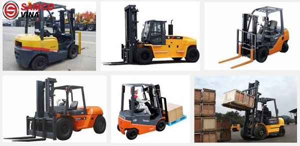 Đa dạng các chủng loại mẫu mã xe nâng