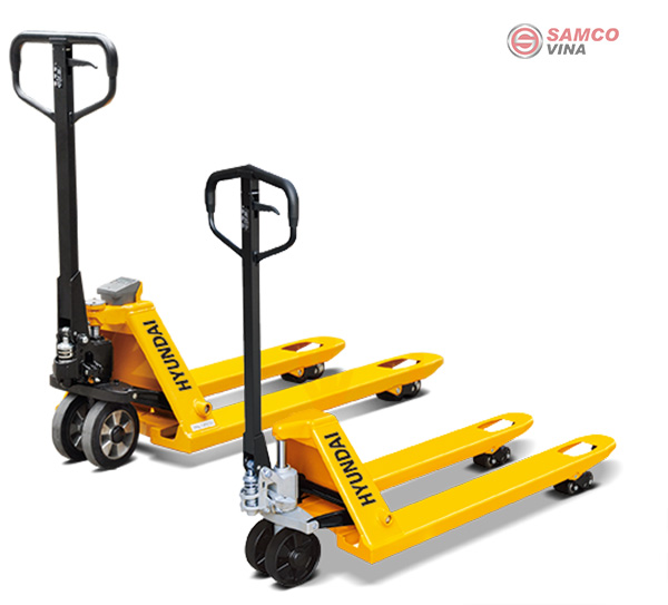 Xe nâng tay Hyundai nhỏ gọn và thuận tiện