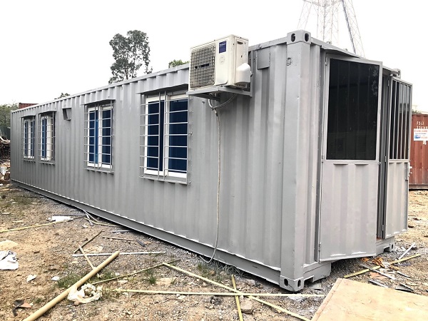 Container cũ được làm văn phòng rất tiện lợi