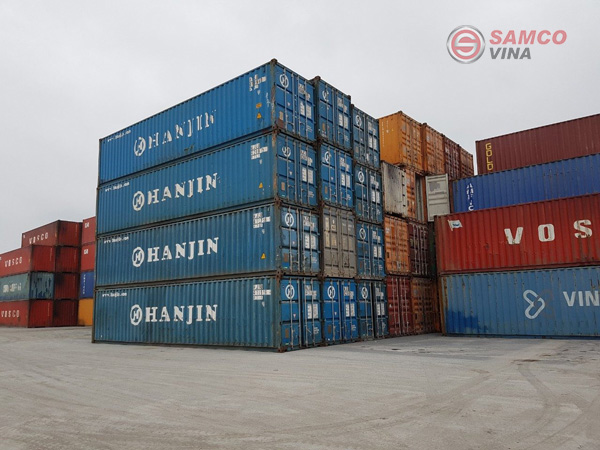 Container cũ là sản phẩm đã qua sử dụng vài năm