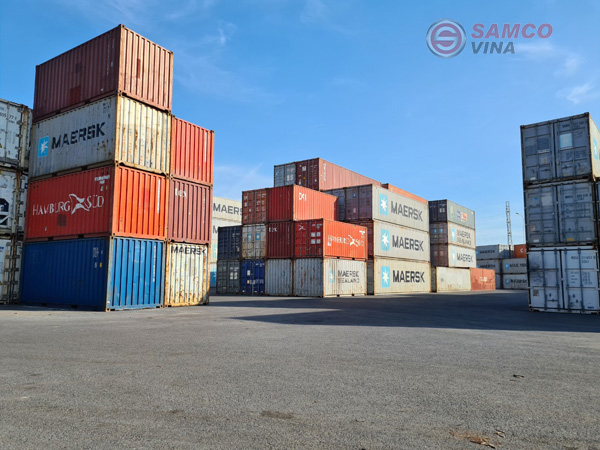 Năm 2021, giá container cũ tăng mạnh