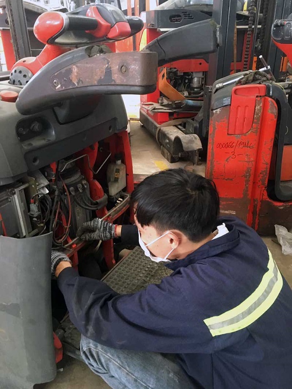 Sửa chữa xe nâng điện đảm bảo chất lượng tốt nhất
