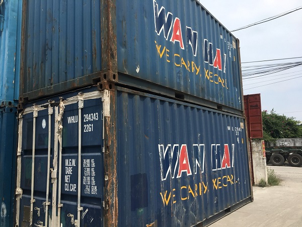 Thùng container 40 feet cũ 