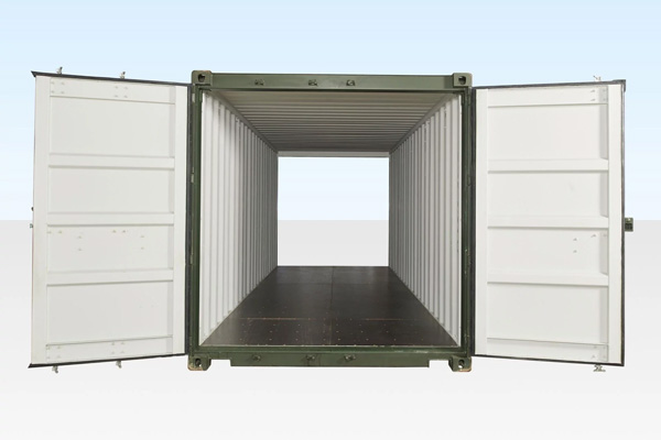 Thiết kế mặt sau của container