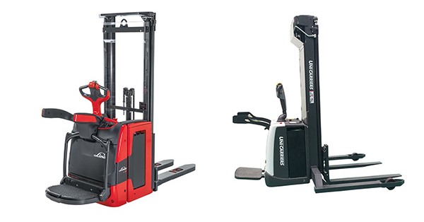 Xe nâng đứng lái